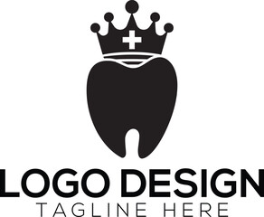 Dental crown logo