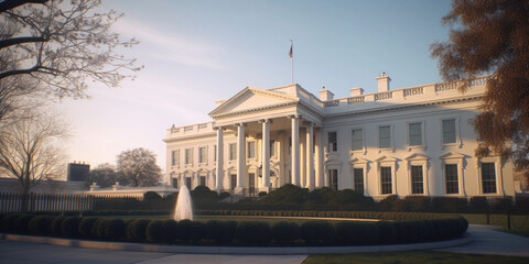 Obraz premium white house during day time 
