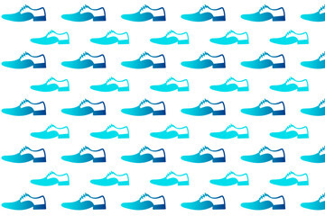 Abstract Classic Shoe Pattern Background