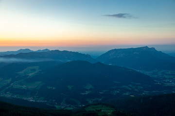 Wanderung durch die wunderschönen Berchtesgadener Alpen zum Watzmann - Berchtesgaden - Bayern - Deutschland