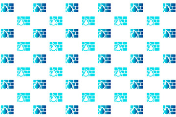 Abstract Firewall Pattern Background