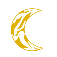 crescent moon decoration