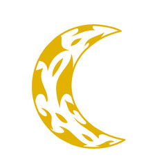crescent moon decoration