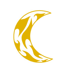 crescent moon decoration