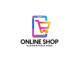 Online Shop logo designs template