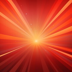 Obraz premium red star burst