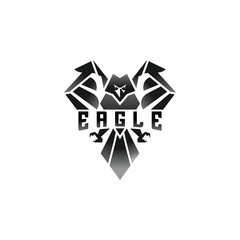 Eagle logo vector illustration design. creative design template