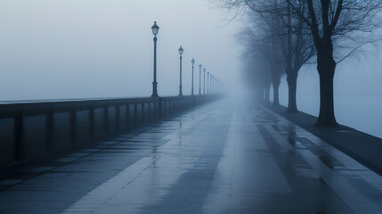 Obraz premium morning in the park.Generative Ai