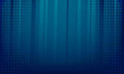 Abstract Vector Shiny Gradient Striped Blue Background