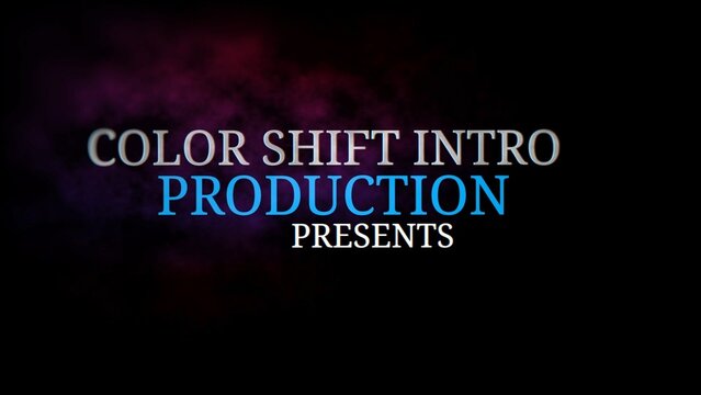Colorful Shift Trailer Intro