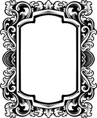 Luxury Frame Ornament Wedding Decoration