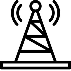 Signal tower icon