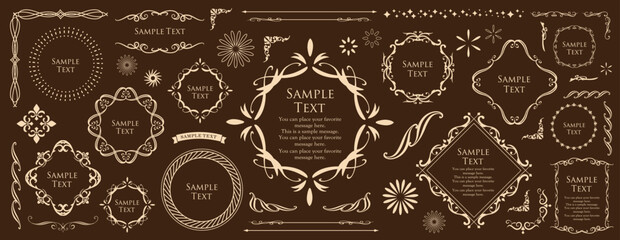 ロマンチックでゴージャスな大人かわいいアンティークフレーム