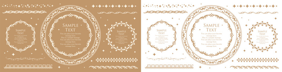 ロマンチックでゴージャスな大人かわいいアンティークフレーム