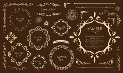 ロマンチックでゴージャスな大人かわいいアンティークフレーム