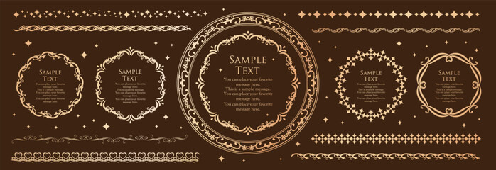 ロマンチックでゴージャスな大人かわいいアンティークフレーム