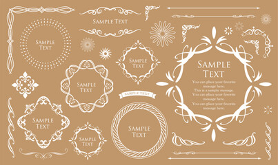 ロマンチックでゴージャスな大人かわいいアンティークフレーム