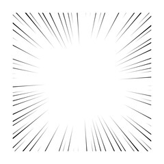 Fototapeta premium Speed Line Comic