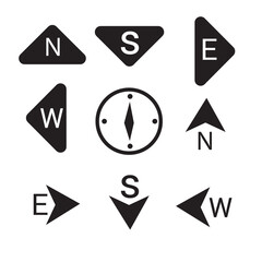 Arrows big black set icons. Arrow icon. Arrow vector collection. Arrow. Cursor. Modern simple arrows. Vector illustration