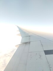 Fototapeta na wymiar view from the plane
