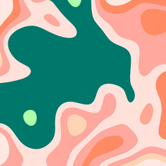 COLORFUL ABSTRACT PAPER CUT FOR WALLPAPER BACKGROUND. COVER DESIGN ELEMENT VECTOR 