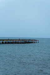 Thalassery sea bridge view, Kannur tourist place