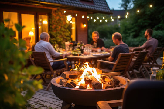 BBQ and outdoor dining with friends and family