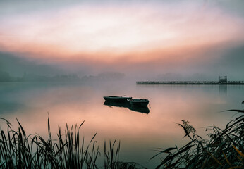 Boote auf dem Seeburger See