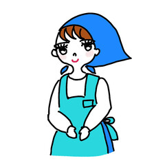 スーパーの店員さん