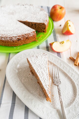 kuchen apfel apfelkuchen von oben mostkuchen most 