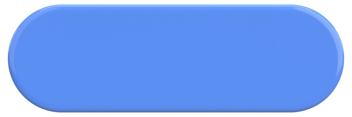 3D button. Empty button. 3D illustration.