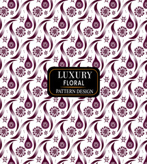 Vector abstract floral seamless colorful luxury pattern design
Background ditsy floral pattern design