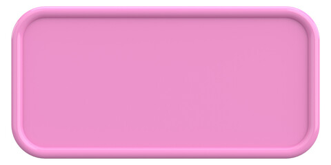 Price tag. Text box. 3D illustration.