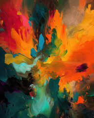 Abstraction. Digital art