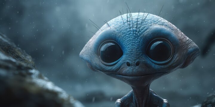 grafika komputerowa ze sztuka komputerowa przedstawia obcych, kosmit&oacute;w i ufo