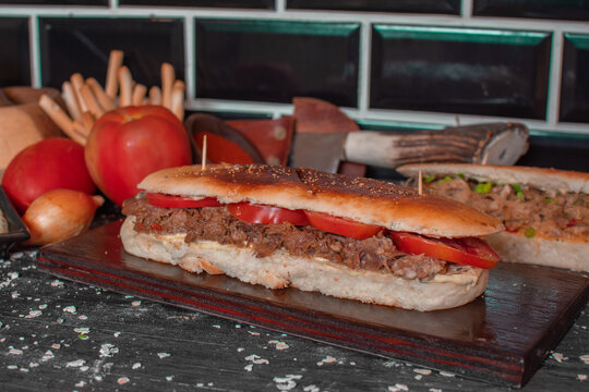 S&aacute;ndwich de Bondiola Desmenuzada