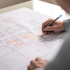 Website design, creative planning application development drawing template wireframe design