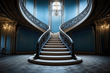 Curved staircase