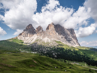 Langkofelgruppe in den Dolomiten