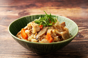 豚バラ五目ご飯