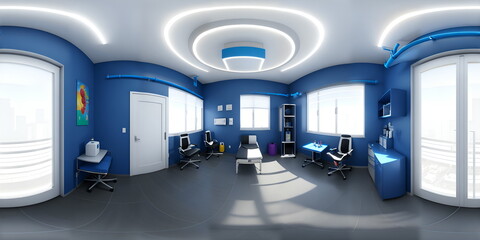Obraz premium corridor in the building, hospital, room, private ward 