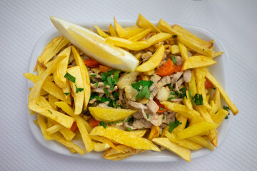 Capture the essence of Alentejo with our 'Pica Pau de Porco' dish. A traditional Portuguese delight, this pork medley reflects rustic charm and savory flavor. A culinary journey in a plate.