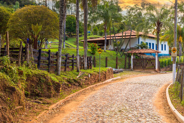 Typical farmhouses in the district of São Bartolomeu