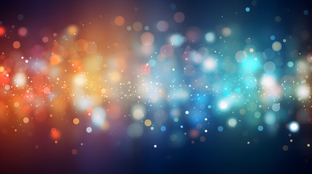 La texture de halo et de bokeh lumineux. 