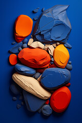 background with splashes