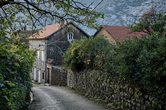 street in Montenegro