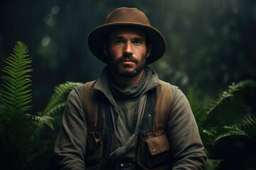 Obraz premium Portrait of an ecologist
