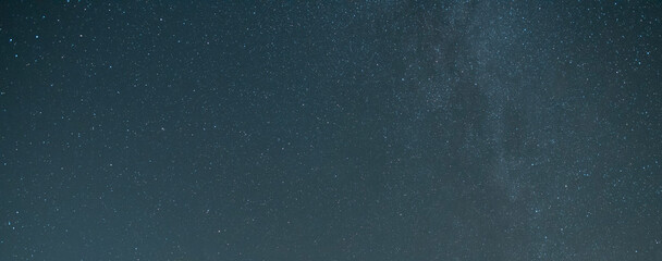 Beautiful bright  milky way galaxy. Starry sky. Night sky background.