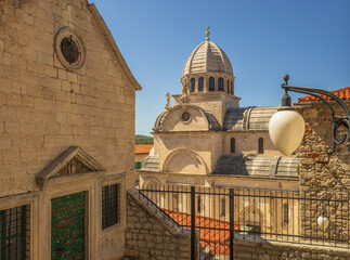 cathedral of st. James in Sibenik 