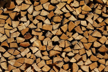 background from a firewood in germany